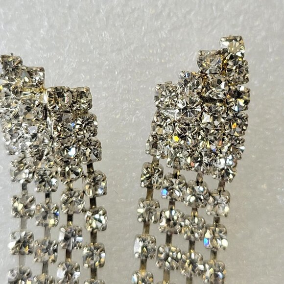 Rhinestone Earrings for the Minimalist - Picture 3 of 13